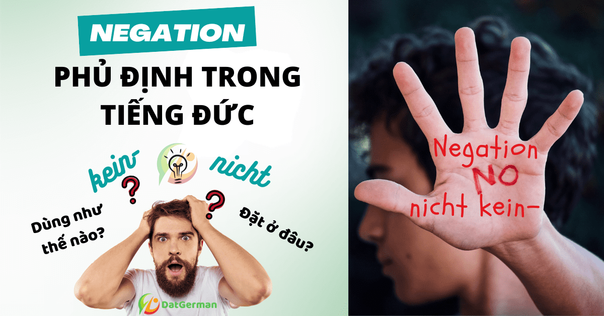 Phủ định trong tiếng Đức