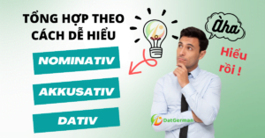 Biến cách trong tiếng đức: Nominativ, Akkusativ, Dativ