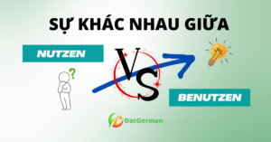 Sự khác nhau giữa benutzen và nutzen