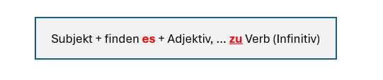 Infinitiv mit zu 4
